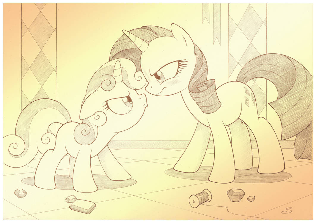 Sisterhooves Squabble by sherwoodwhisper