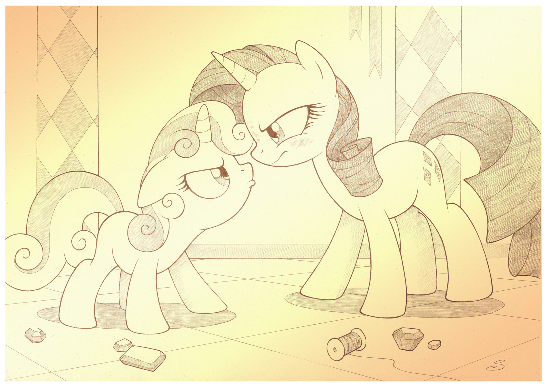 Sisterhooves Squabble by sherwoodwhisper