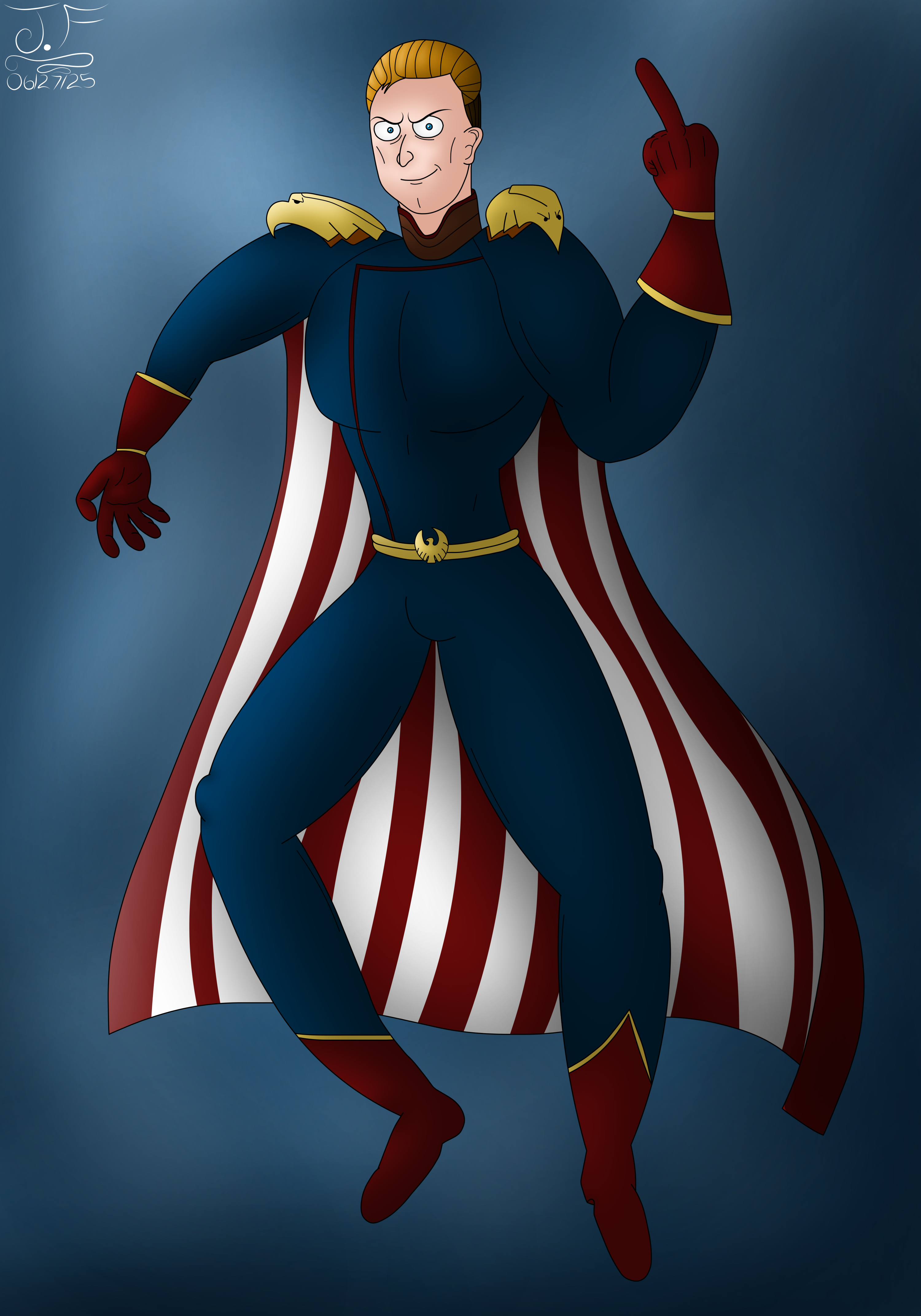 Paper Homelander Homelander by JoaStudiosX on DeviantArt