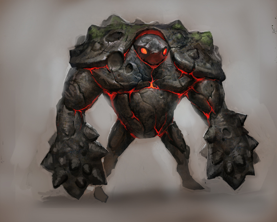Golem by mysticaldonkey1 on DeviantArt