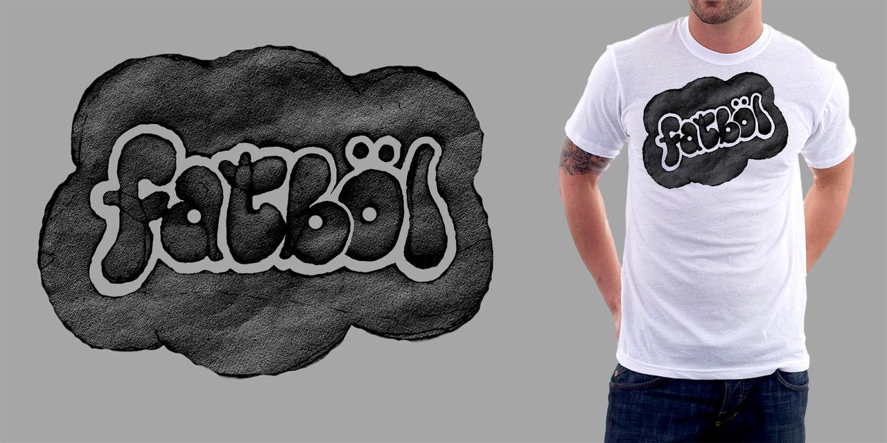 FATBOL Clothing Co. Logotype - Bubbly