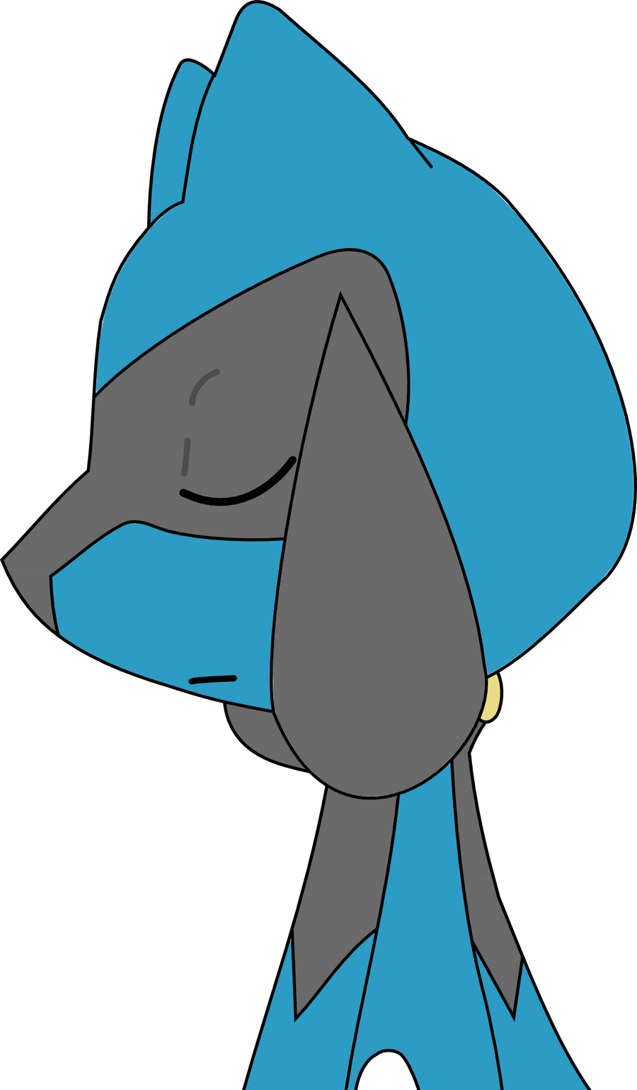 Riolu meditando by kol98 on DeviantArt