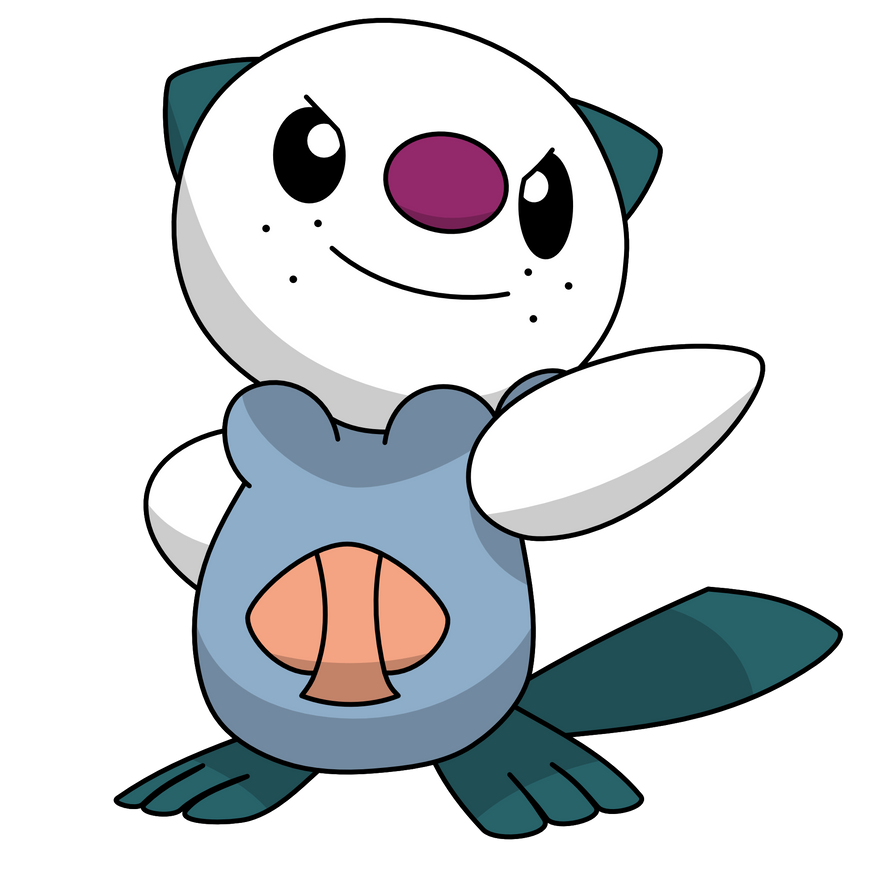 Shiny Oshawott by kol98 on DeviantArt
