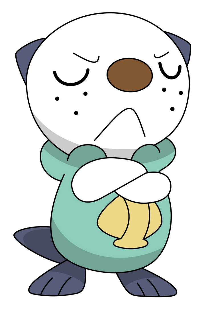 Grumpy Oshawott by kol98 on DeviantArt