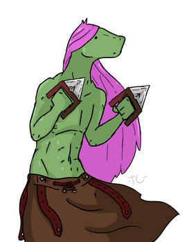 lizard monk