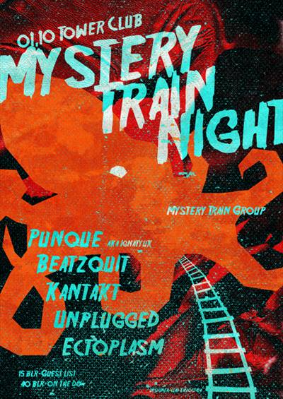 Mystery Train Night Poster