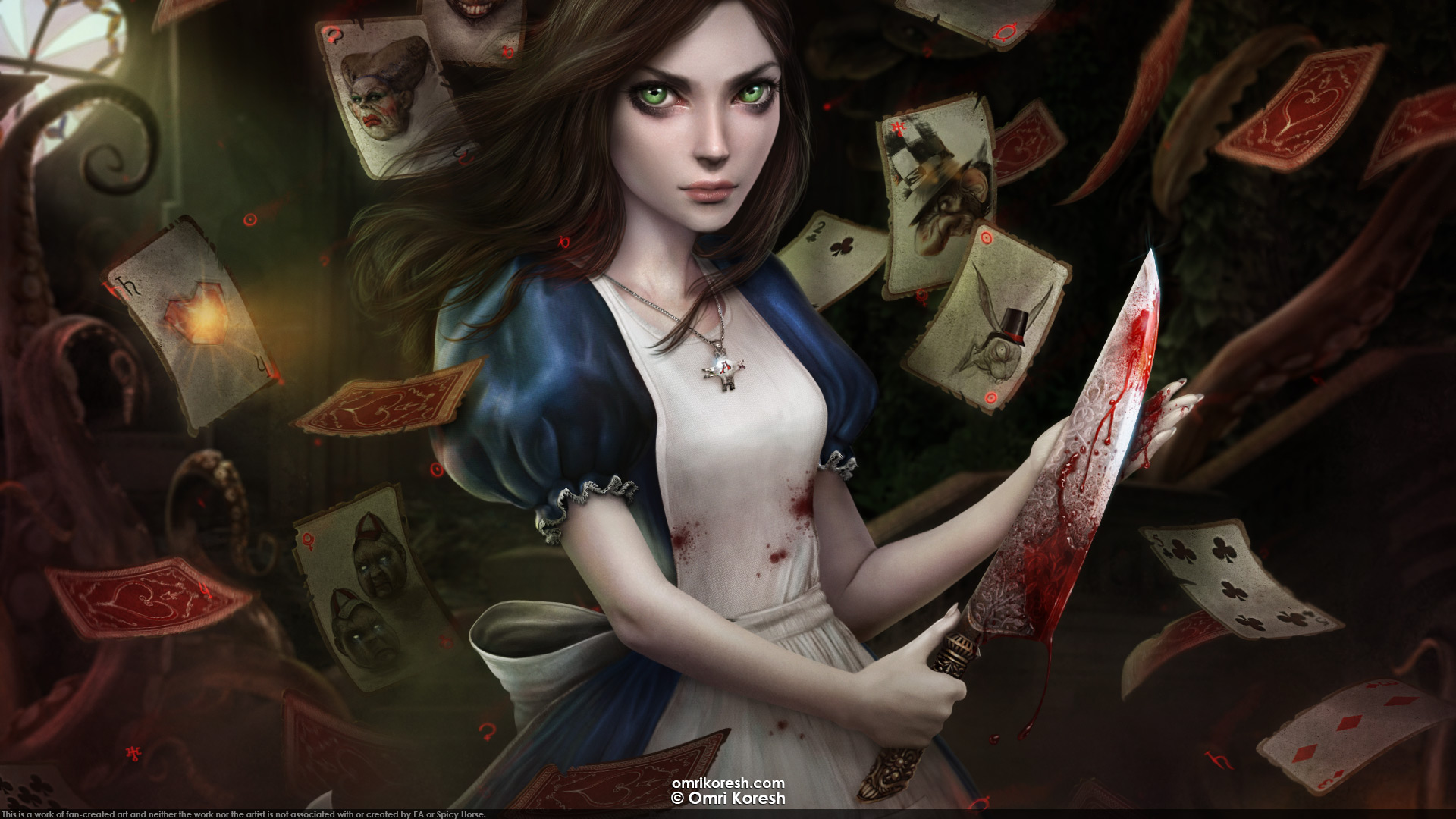 Alice, what have you done?  Alice madness returns, Alice madness, Dark  alice in wonderland