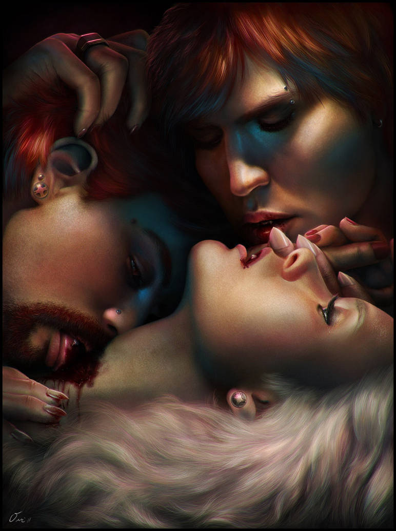 Vampire Touch by OmriKoresh