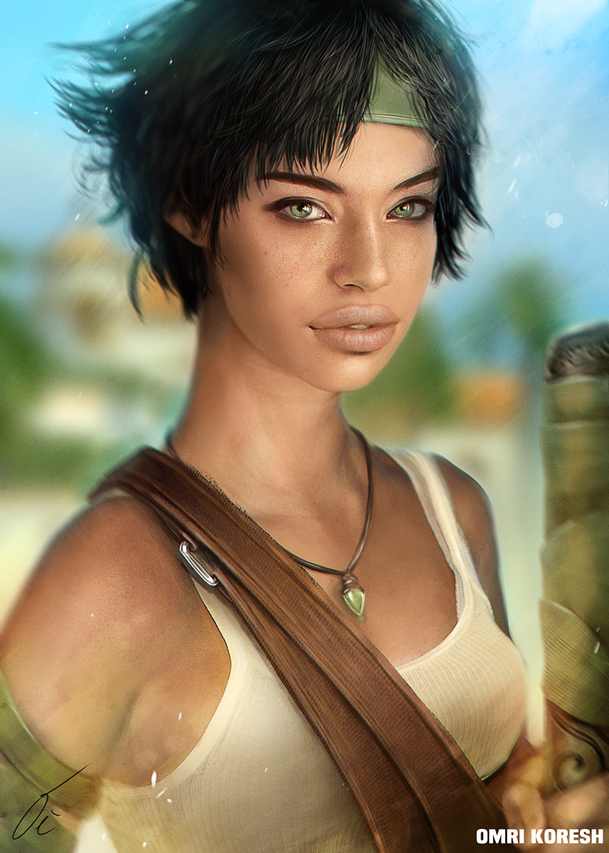 Chloe Bridges as Jade from Beyond good and evil 2