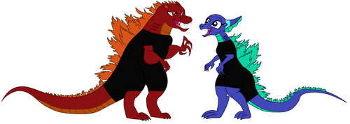 oc Noah Firebreath and breez waterlow