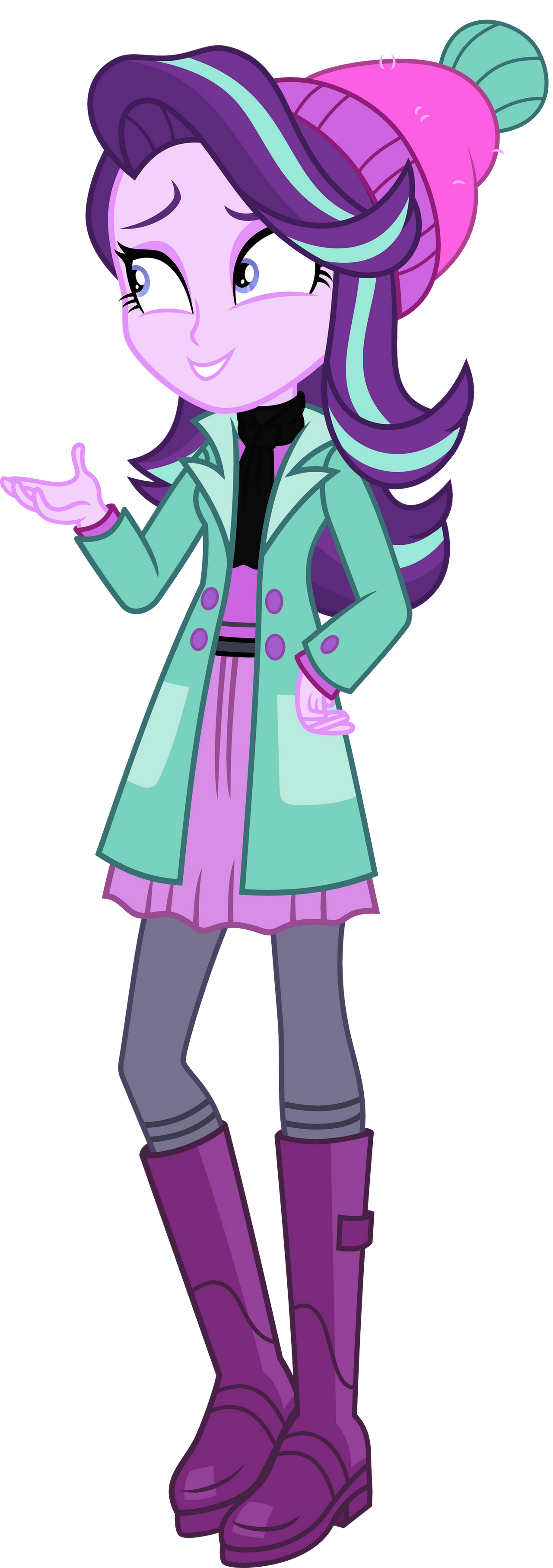 Winter Starlight Glimmer by ajosterio on DeviantArt
