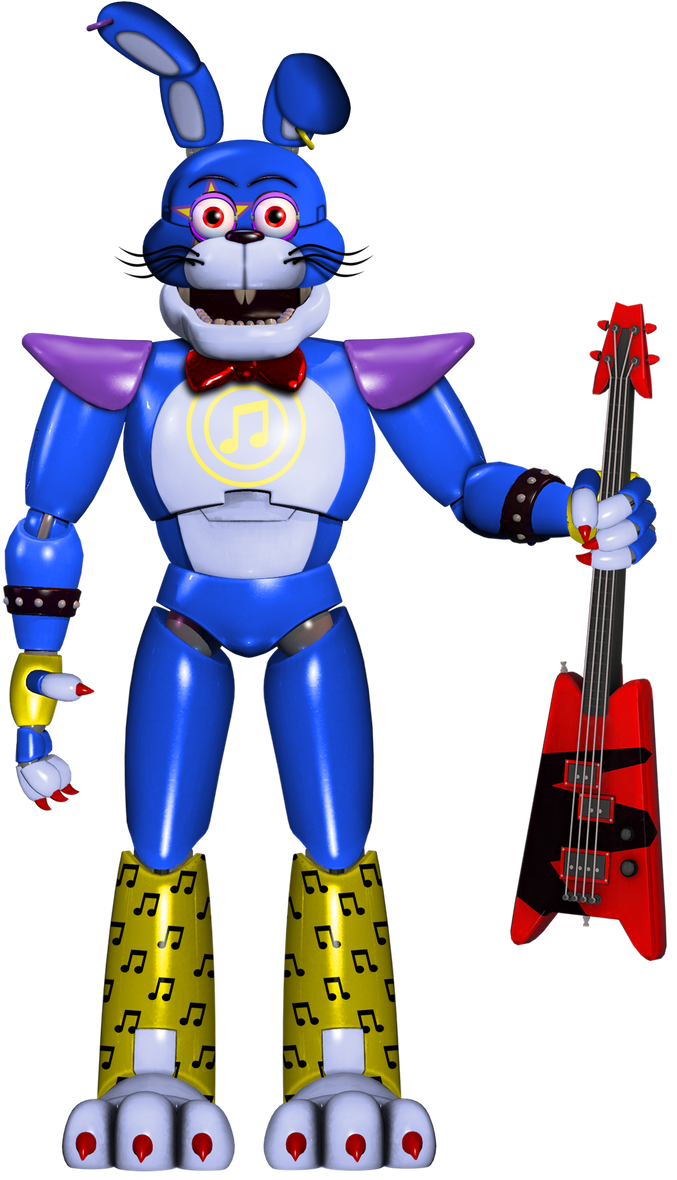 Glamrock Bonnie Remake V2 By Ajosterio On Deviantart Glamrock Bonnie Remake V2 By Ajosterio On Deviantart