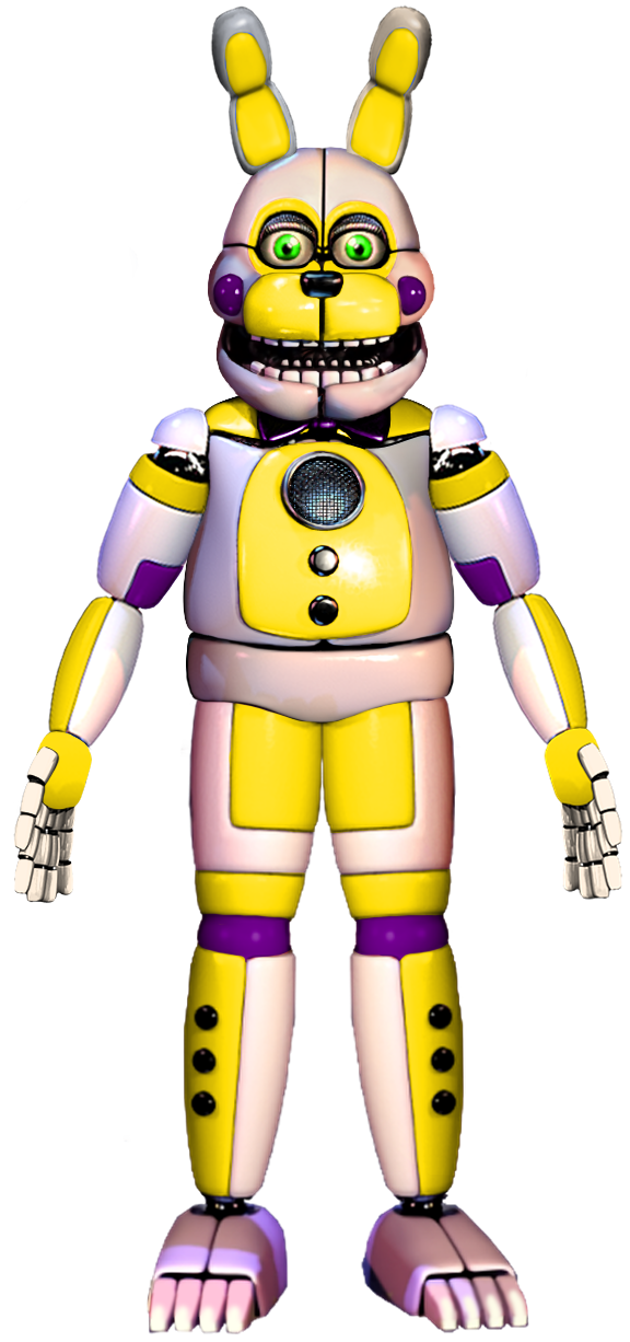 Fnaf Sl Funtime Spring Bonnie V2 by ajosterio on DeviantArt