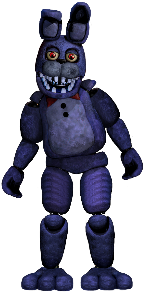 Fnaf 2 Unwithered Bonnie by ajosterio on DeviantArt