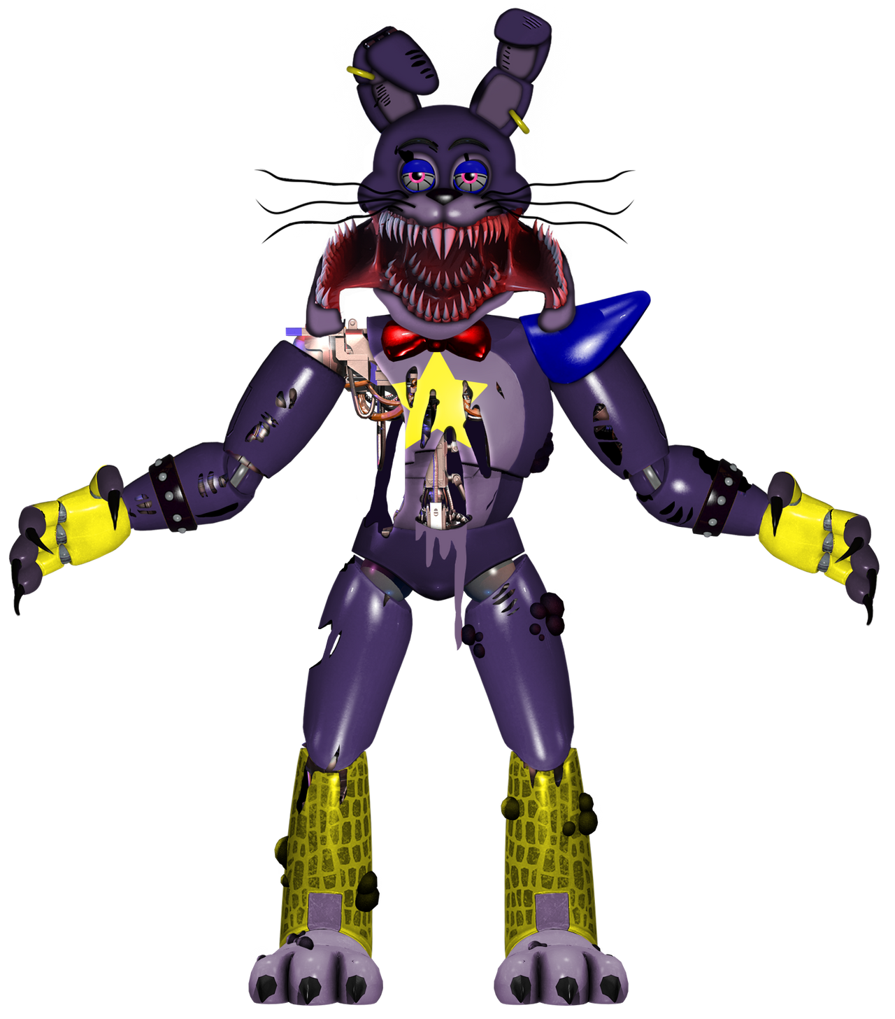 Twisted bonnie discount action figure