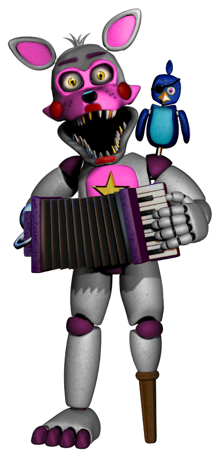 Fnaf 6 Rockstar Mangle V2 by ajosterio on DeviantArt