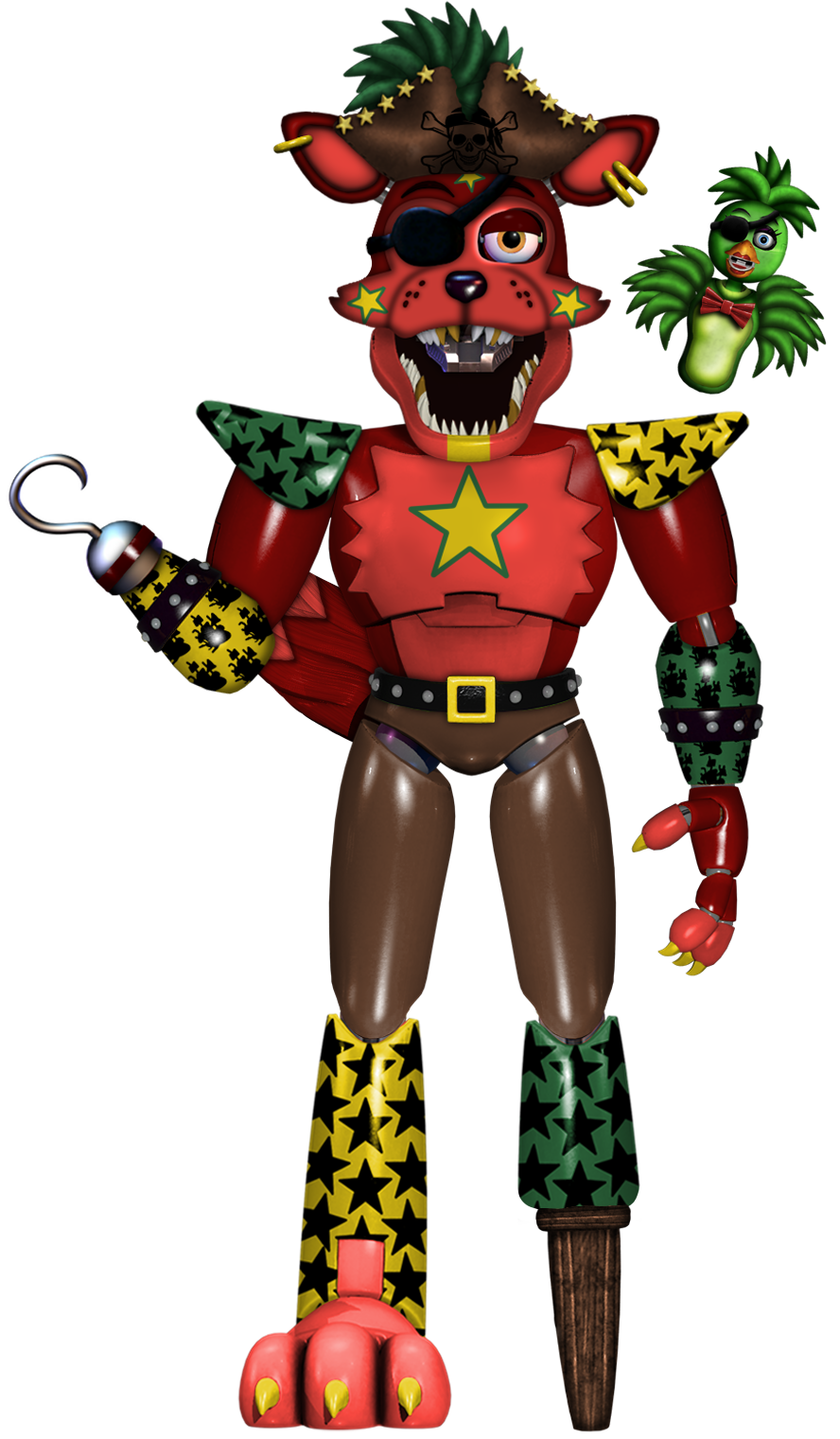 Glamrock Rockstar Foxy By Ajosterio On Deviantart Glamrock Rockstar Foxy By Ajosterio On Deviantart