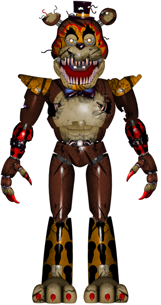 Glamrock Nightmare Freddy By Ajosterio On Deviantart Glamrock Nightmare Freddy By Ajosterio On Deviantart