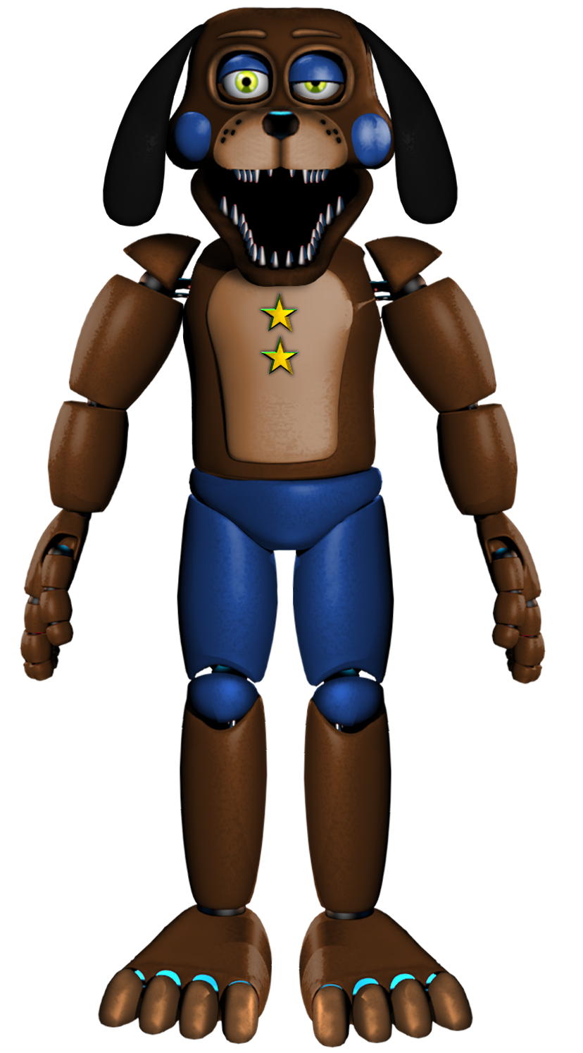 Fnaf 6 Rockstar Sparky by ajosterio on DeviantArt