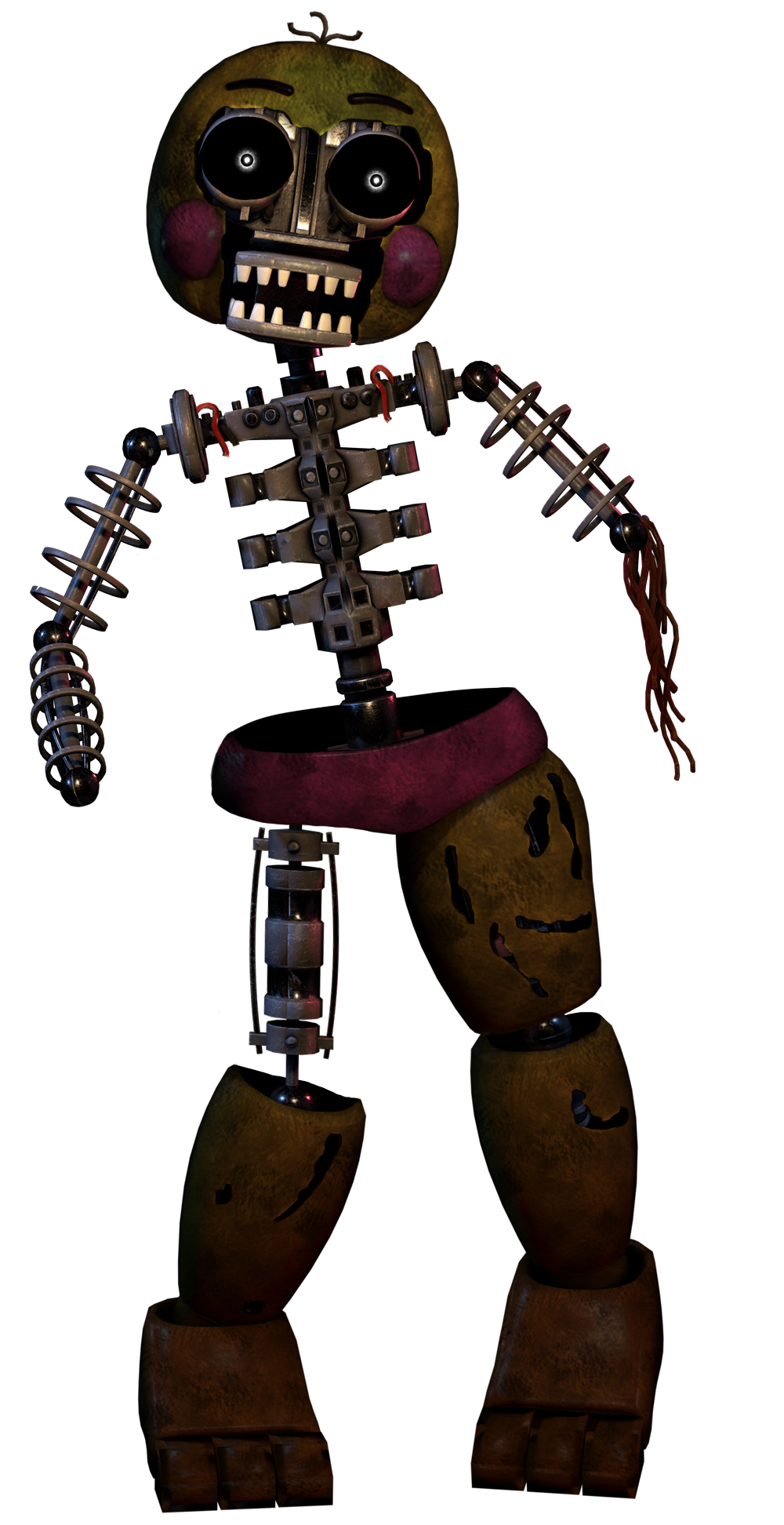 Ignited Toy Chica by ajosterio on DeviantArt
