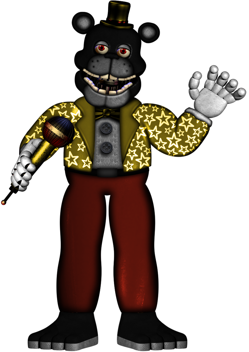 Fnaf Plus Night Bear by ajosterio on DeviantArt