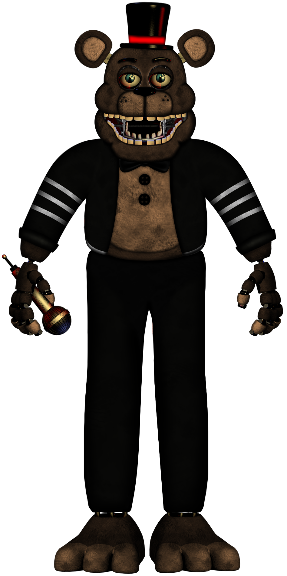 Fnaf Plus Night Bear by ajosterio on DeviantArt