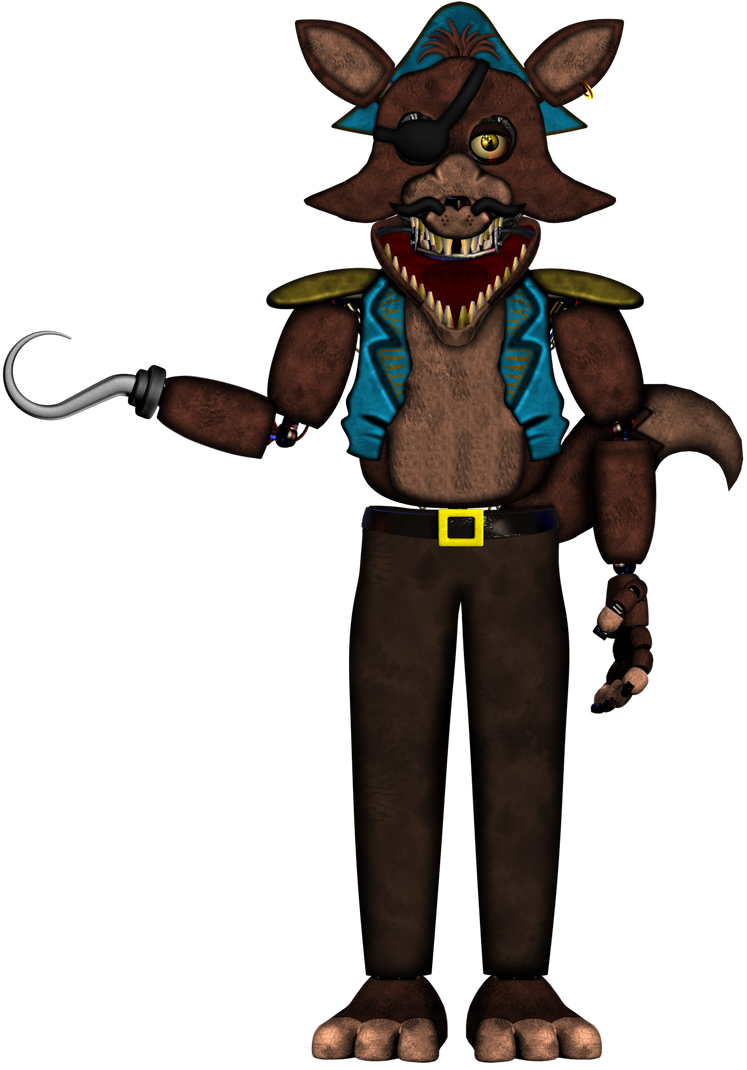Fnaf Plus Unwithered Foxy by ajosterio on DeviantArt