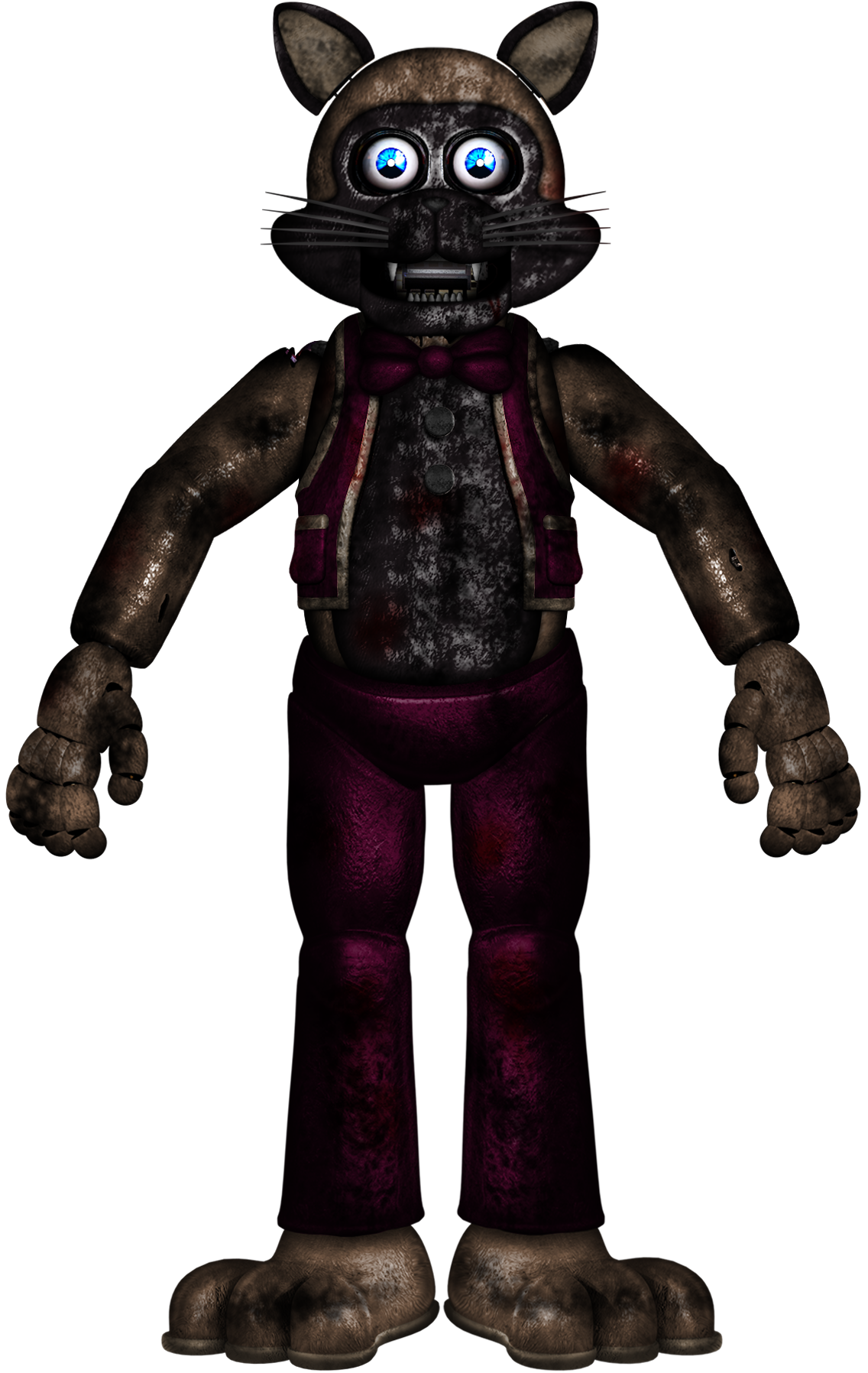 Withered Freddy Nuevas Texturas png