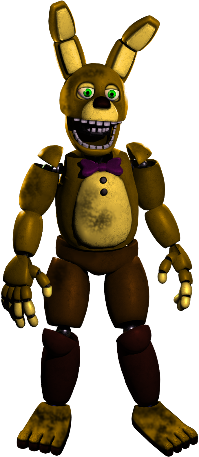 Fnaf Hw Spring Bonnie Remake by ajosterio on DeviantArt