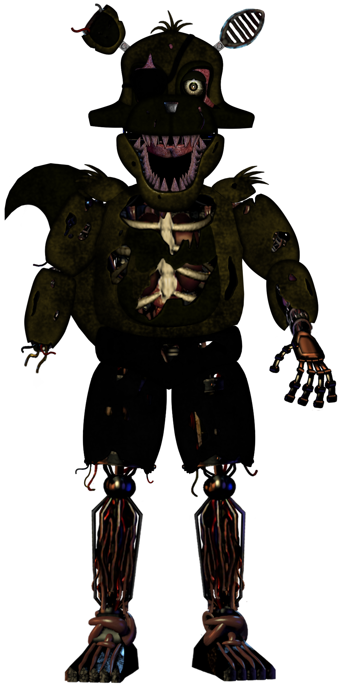 Fosstrap Fnaf 3 Foxtrap V2 by ajosterio on DeviantArt