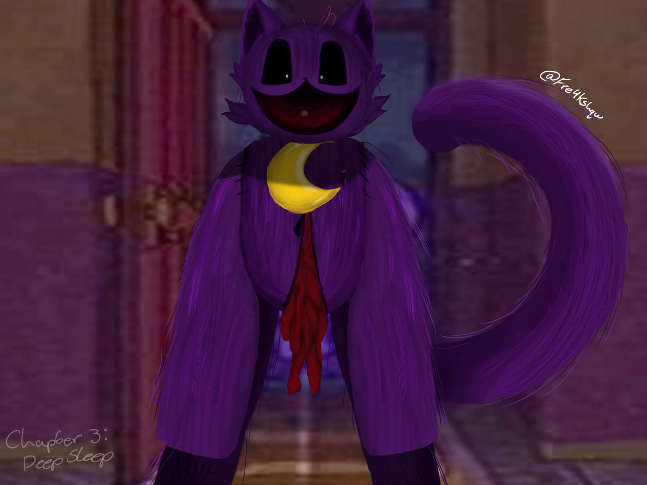 Gato Roxo Poppy PlayTime: CatNap by 10Fre4kshqw01 on DeviantArt