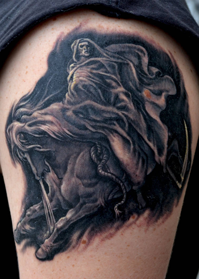 Death on a Pale Horse Tattoo by JamieMHenderson on DeviantArt