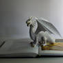 Dragon - Book Sculpture