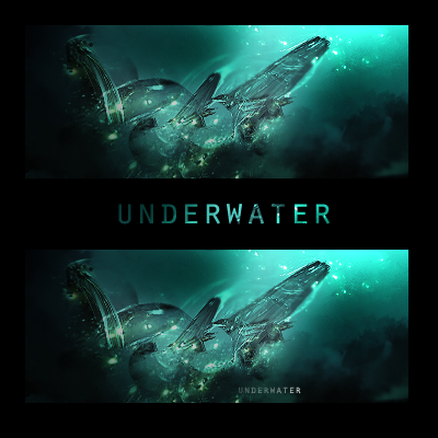 underwater - abstract