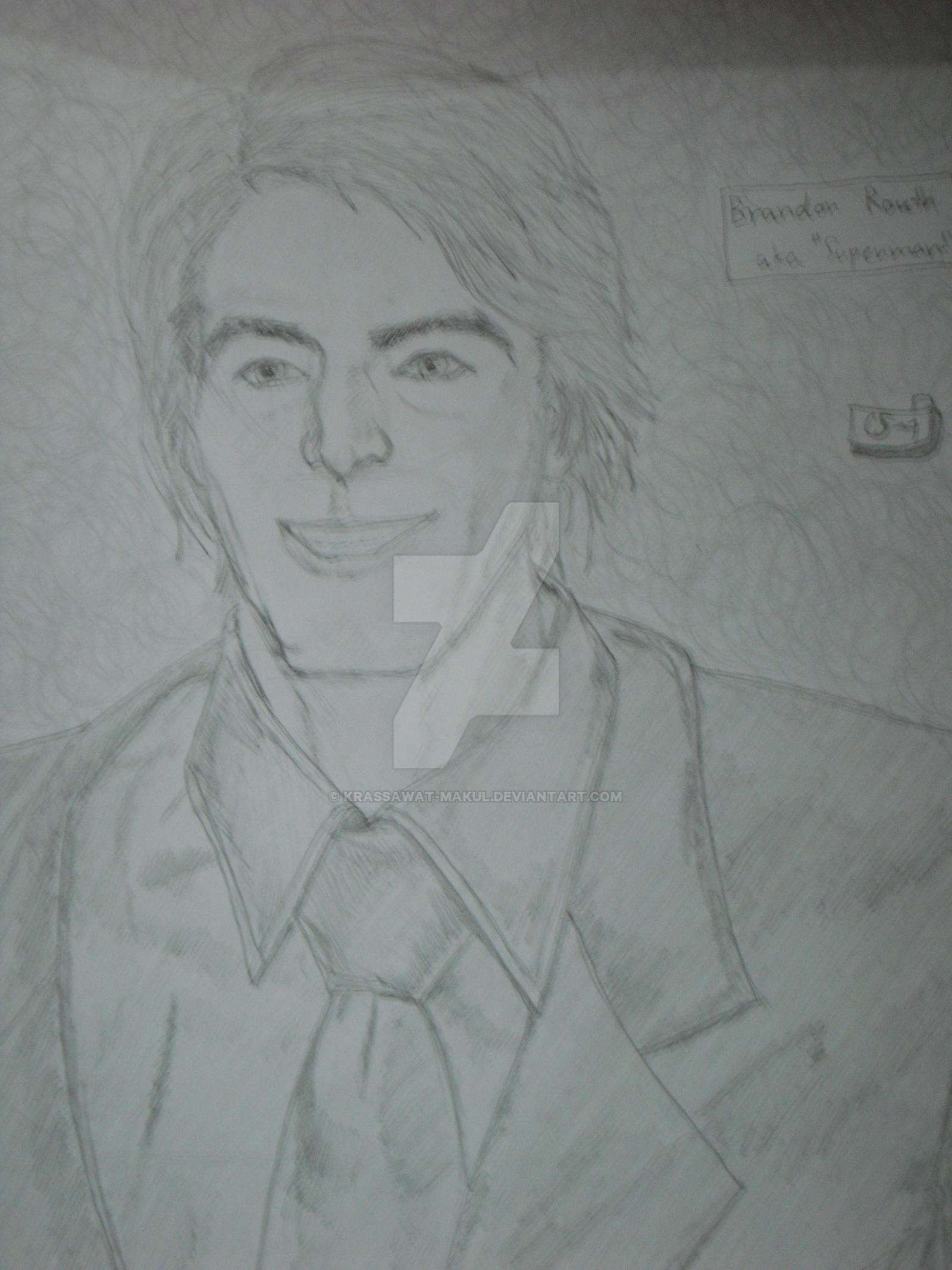 Brandon Routh Deviantart brandon routh drawing. by krassawat-makul on DeviantArt