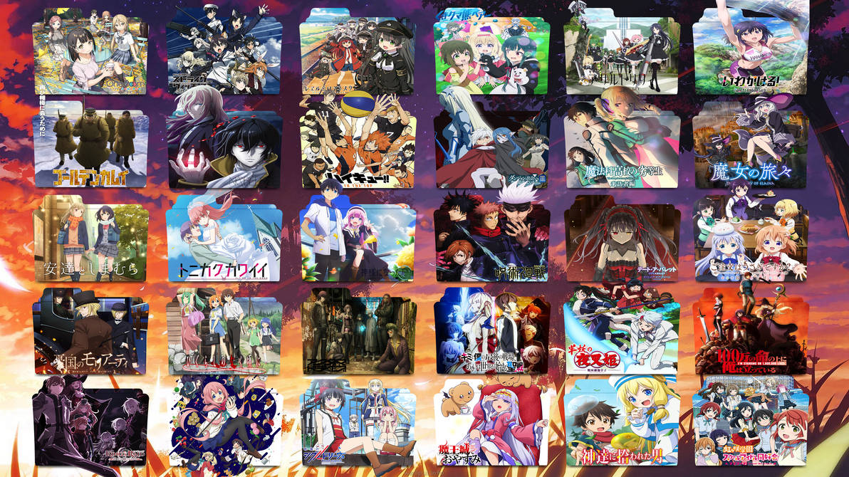 Anime Folder Icon Fall 2020 by Kikydream on DeviantArt