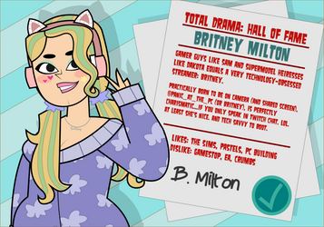 Intro Card: Britney by CringeyNoodle