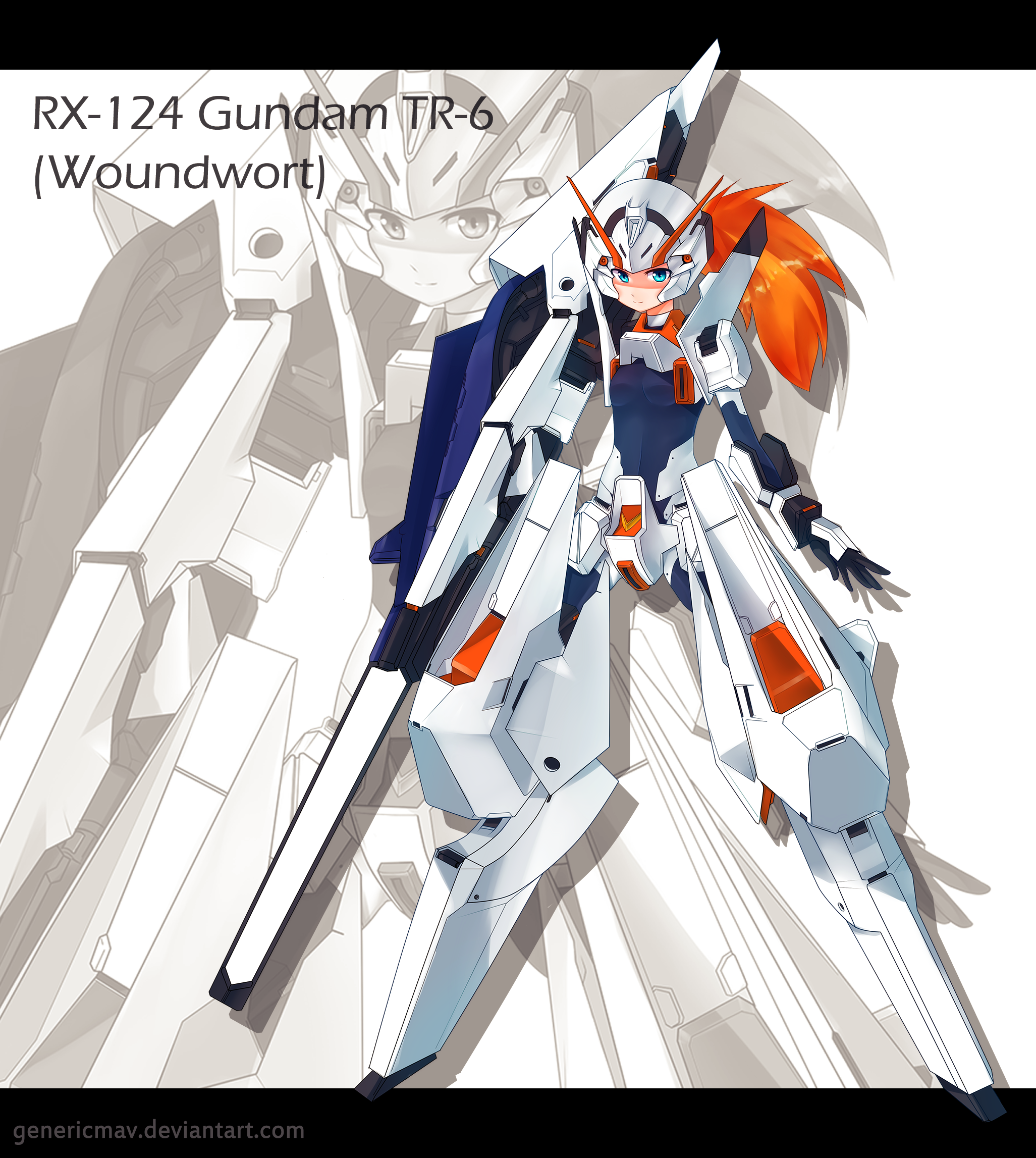 Mecha Musume: Gundam TR-6