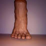 Clay Sculpture - Foot