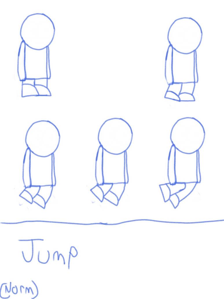 Jumping animation template by JDouble509 on DeviantArt
