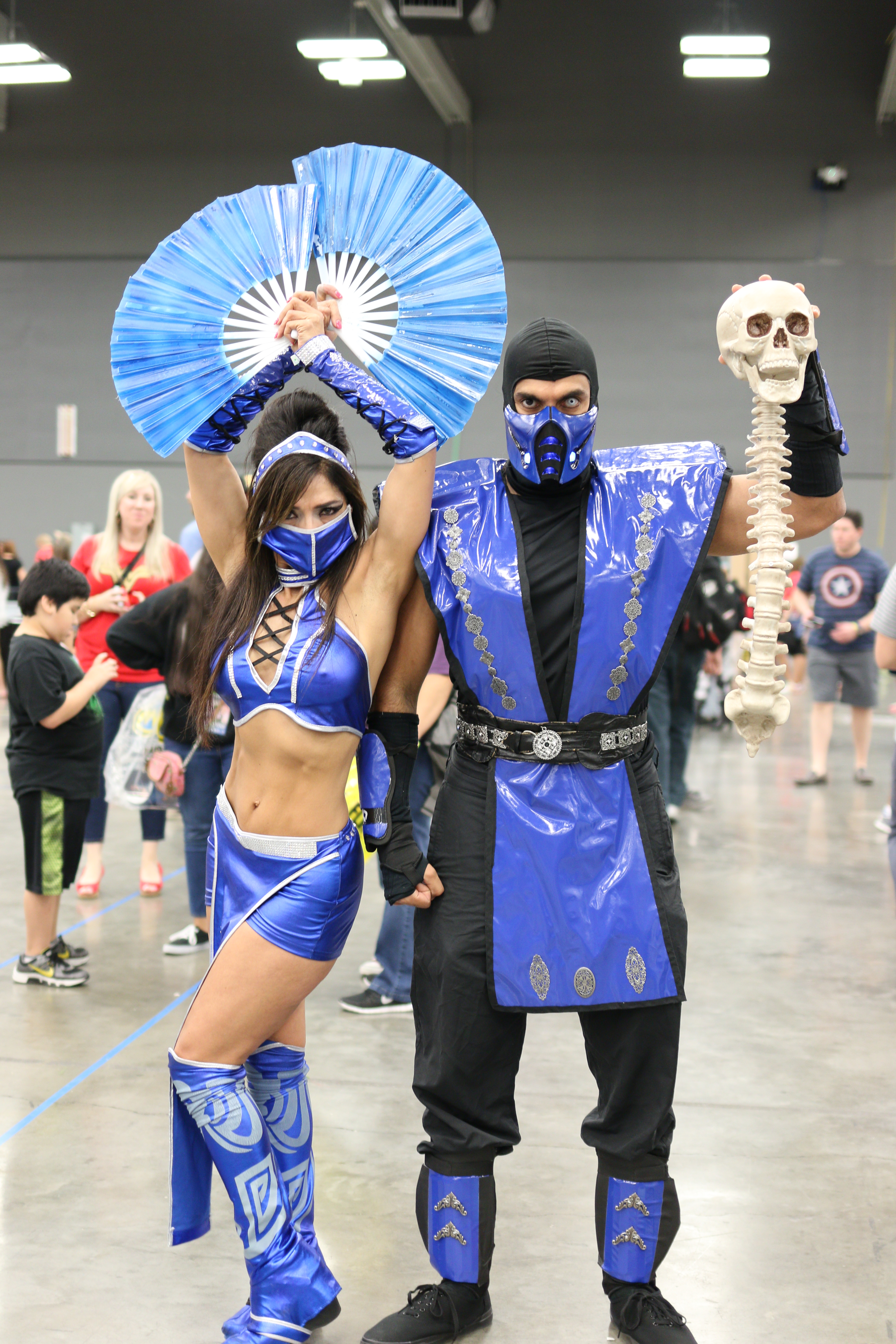 Kitana and Sub-Zero