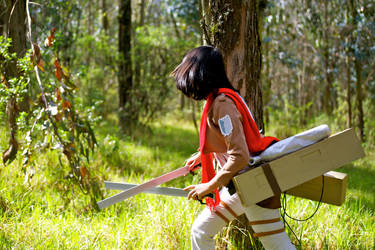 They're Coming [Mikasa Cosplay]