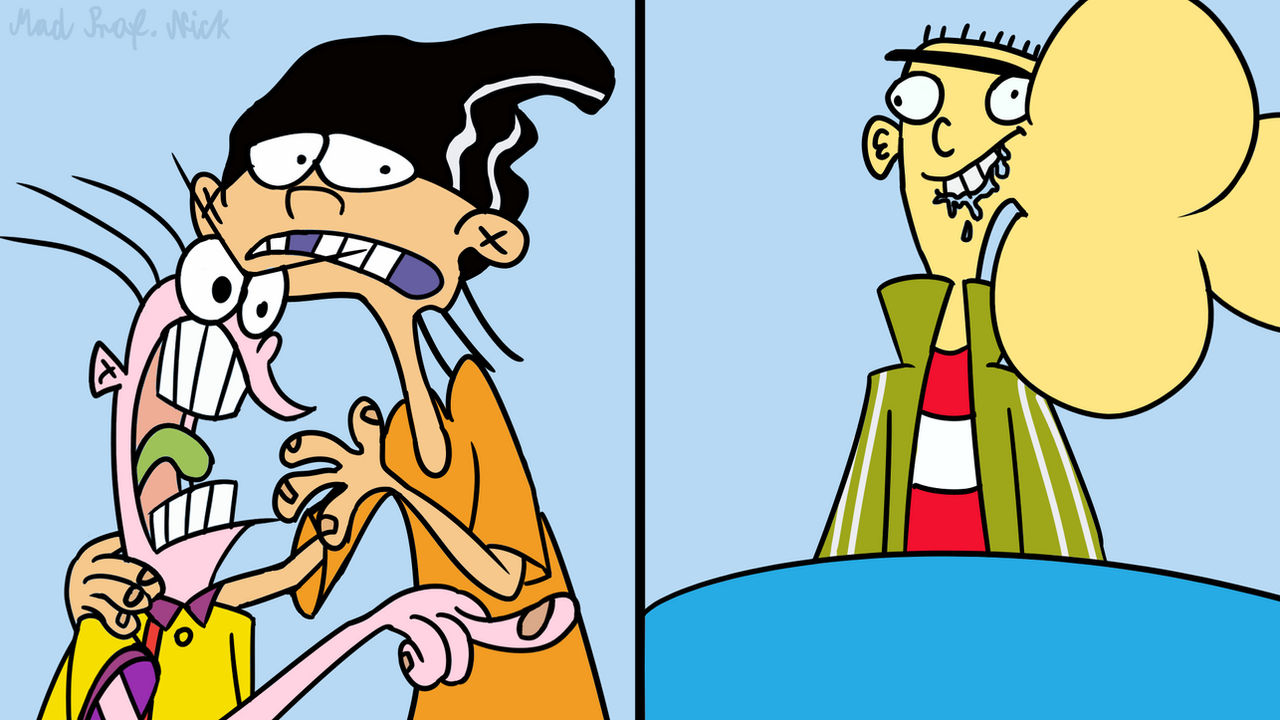 Ed Shouting Eddy yelling at Ed by MadProfessorNick on DeviantArt