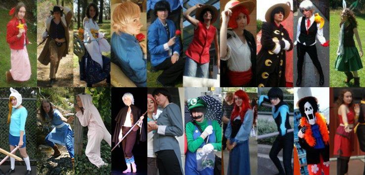 My Cosplays 2008-2013