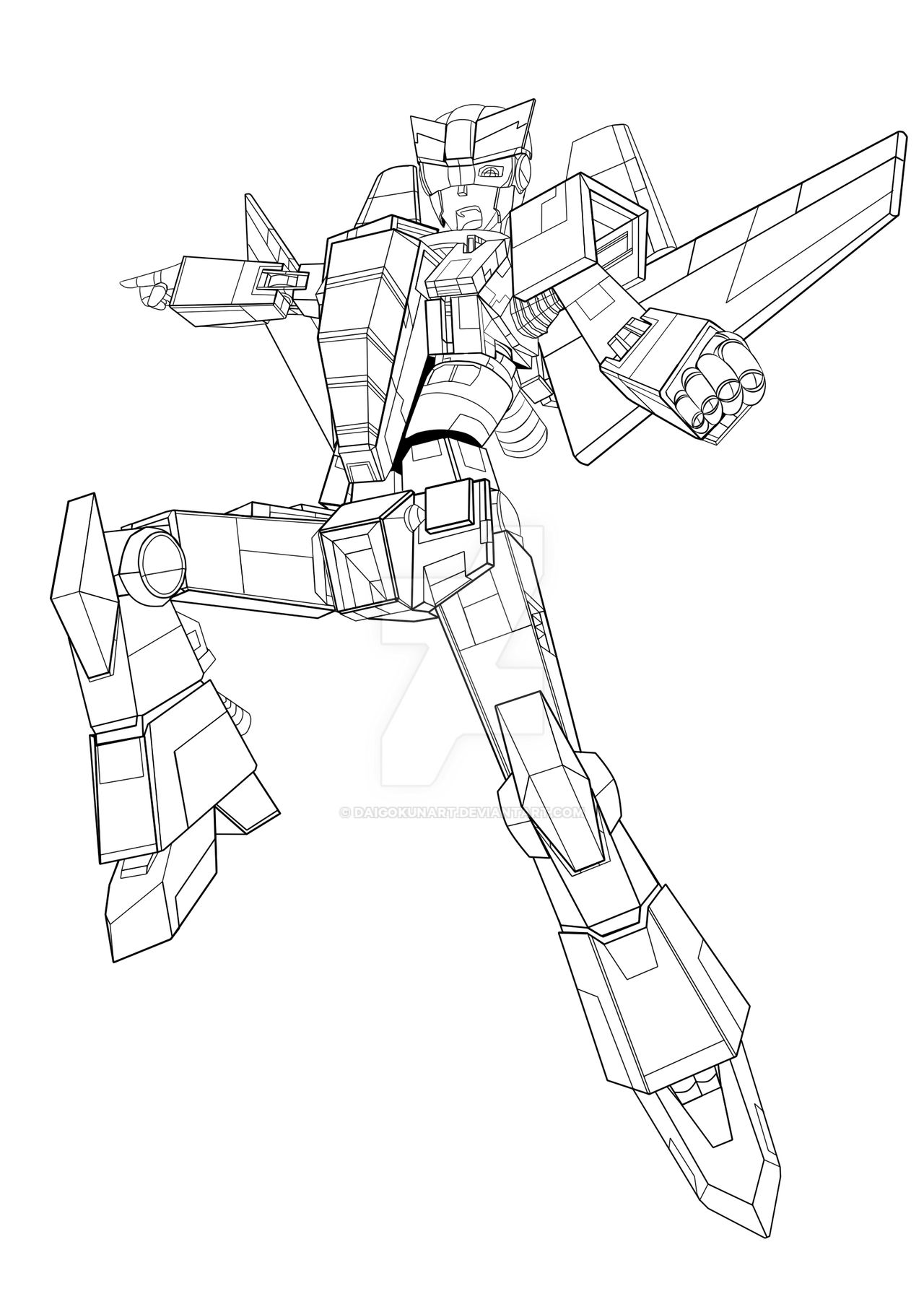 The Early Atomic (Lineart) by DaigokunArt on DeviantArt