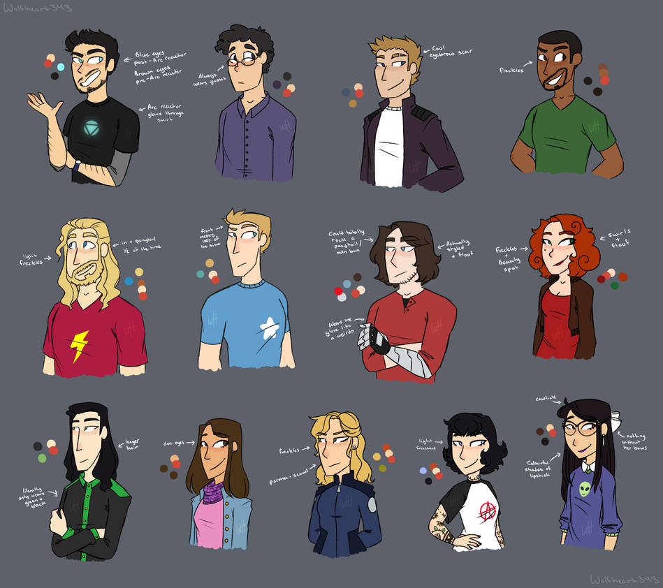Mcu Less Design MCU - Character Designs by Wolfheart343 on DeviantArt
