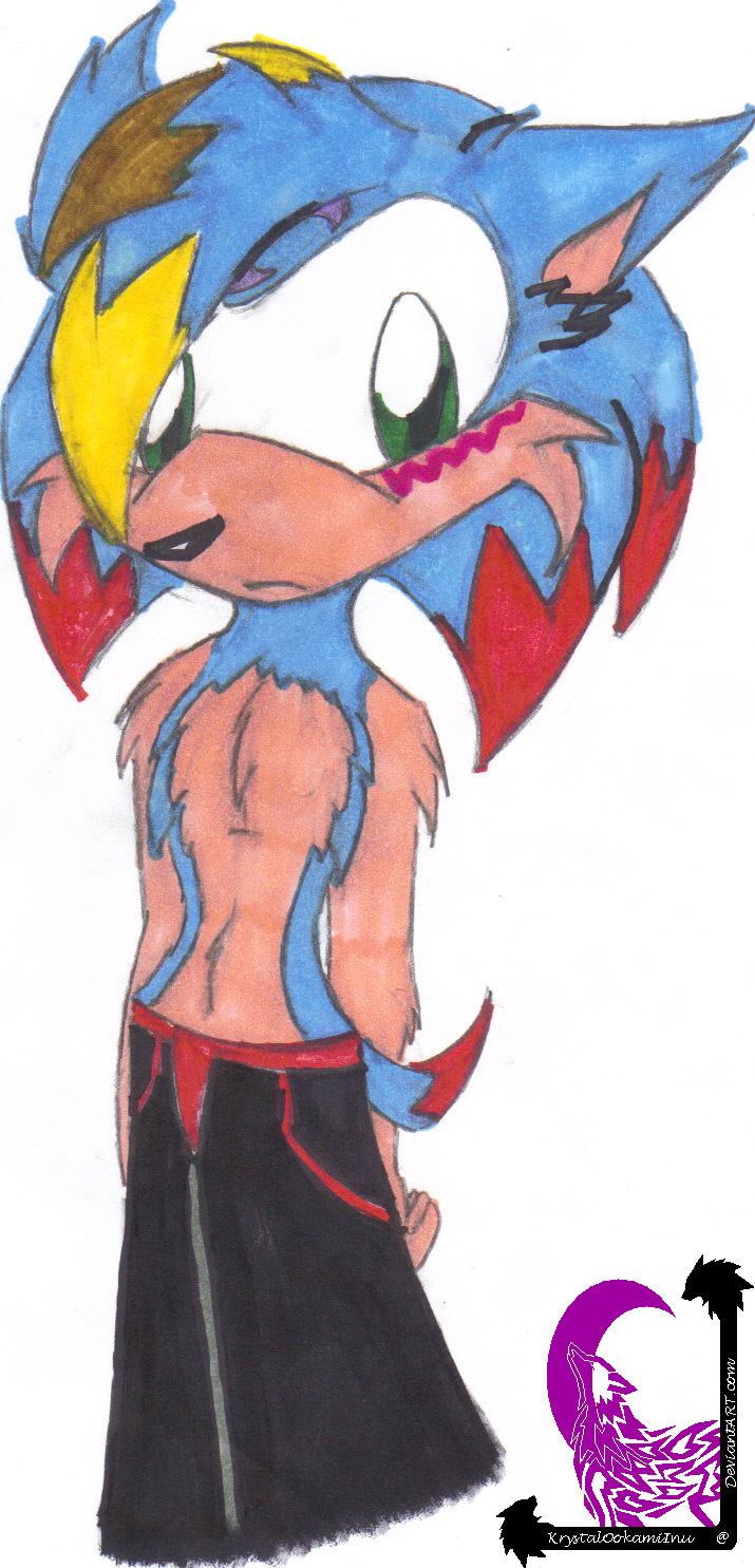 Kyle the Hedgehog-Wolf