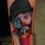 Ron English Clown by Norbert Halasz