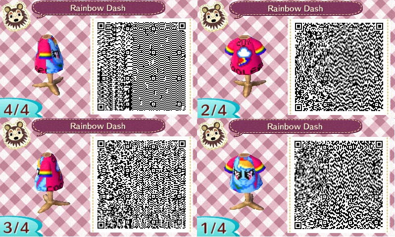 Qr Code Raimbow Rainbow Dash QR Code by NinjaCatArtist17 on DeviantArt