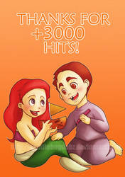 Ariel and Jim- 3000 hits by Do0dlebugdebz